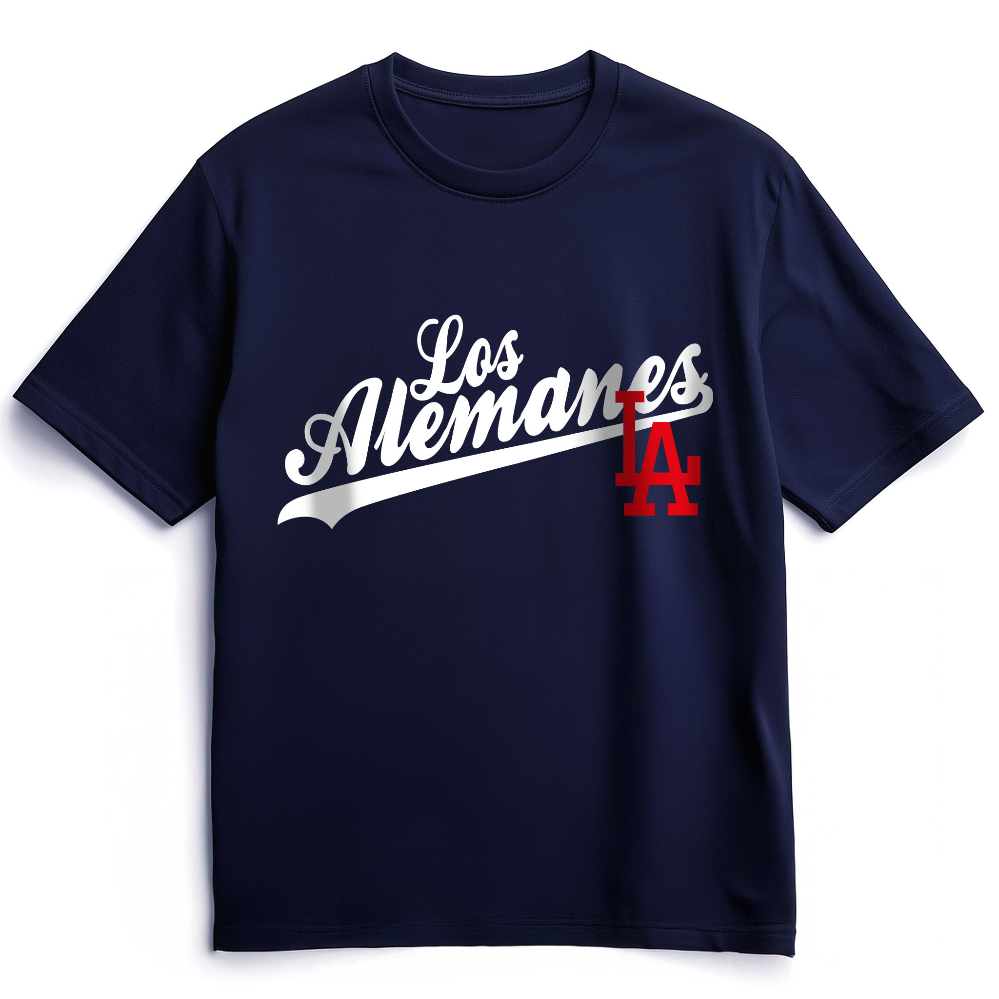 Die Deutschen® - Los Alemanes LA- Oversize T-Shirt [blue/white]